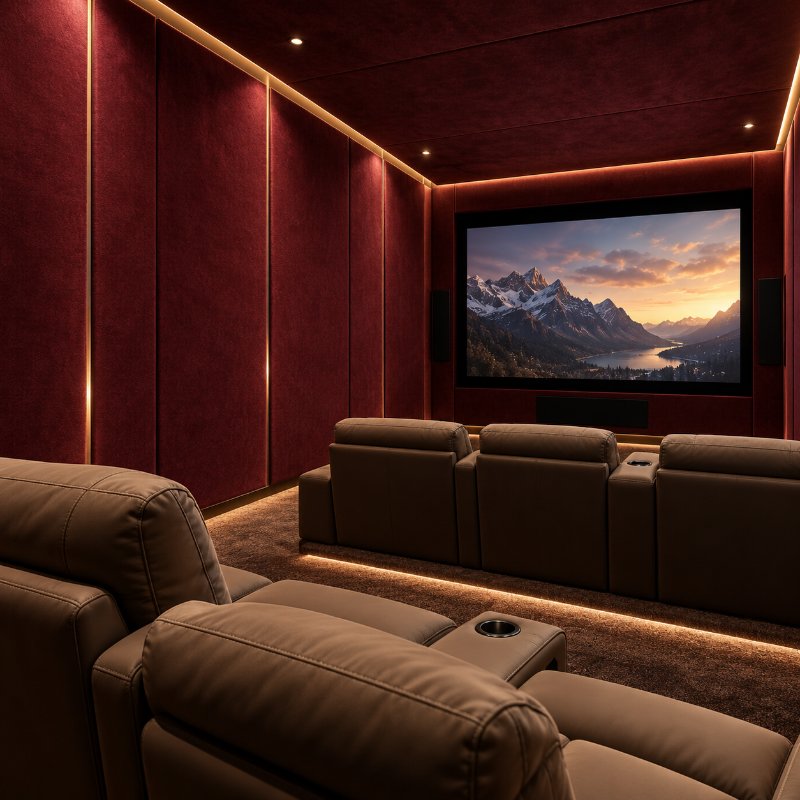 Home theatres: acoustic fabric in Nepal