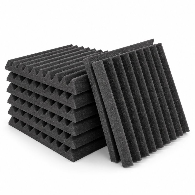 Wedge: acoustic foam panels in Nepal