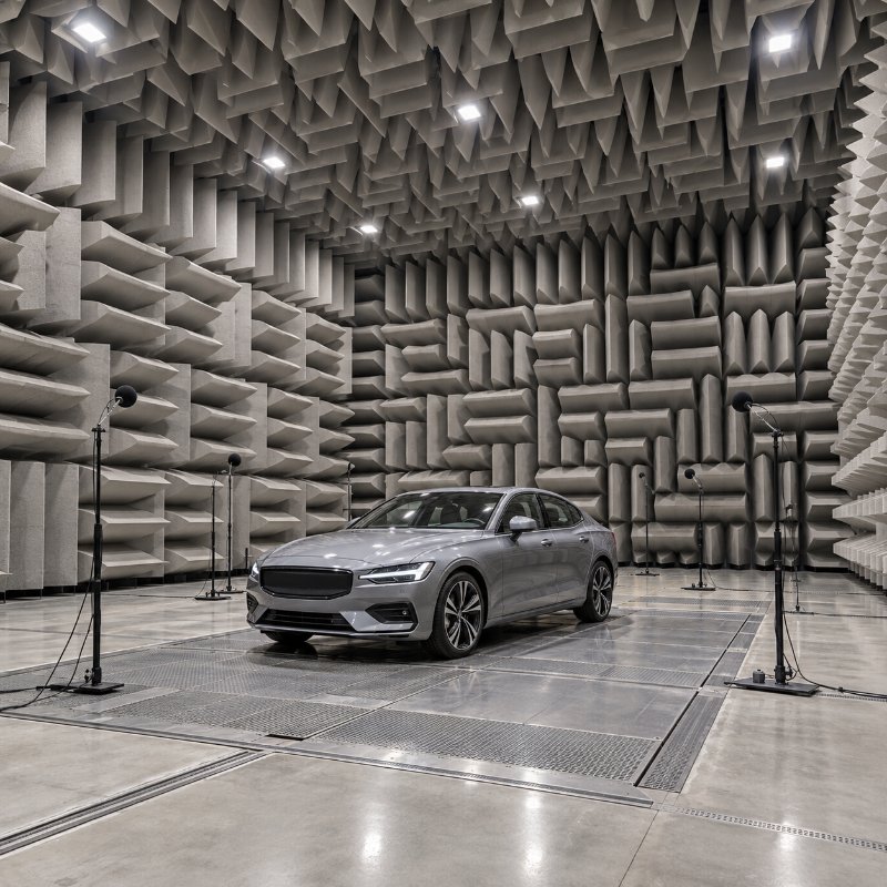 Anechoic chambers: anechoic foam wedges in Nepal