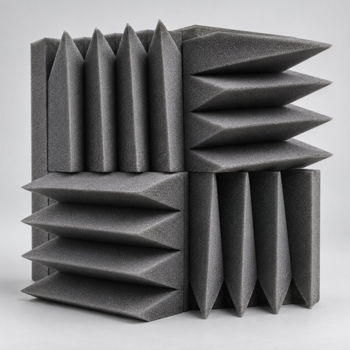Anechoic Foam Wedges in Nepal by MMT Acoustix