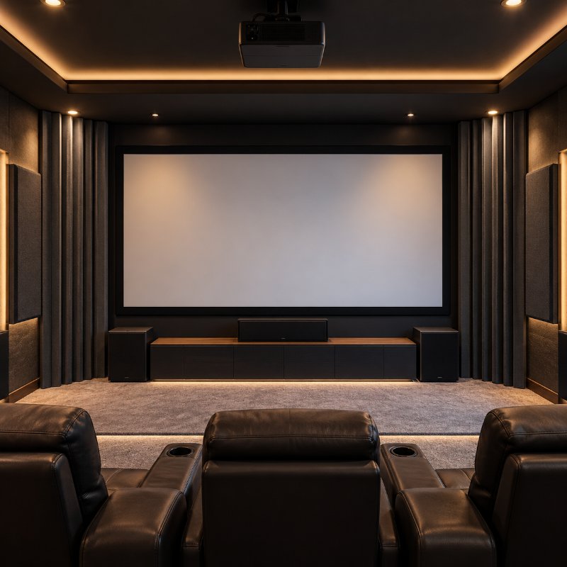 Home theatres: bass traps in Nepal