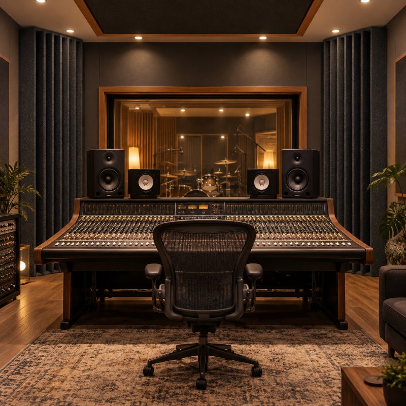 Recording studios: bass traps in Nepal
