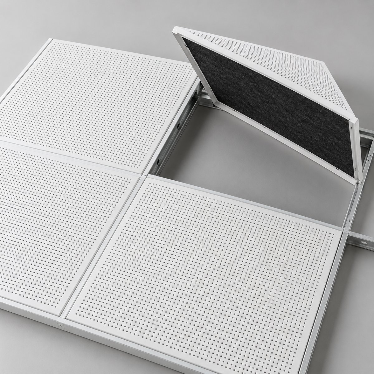 Metal Acoustic Ceiling Tiles in Doha by MMT Acoustix