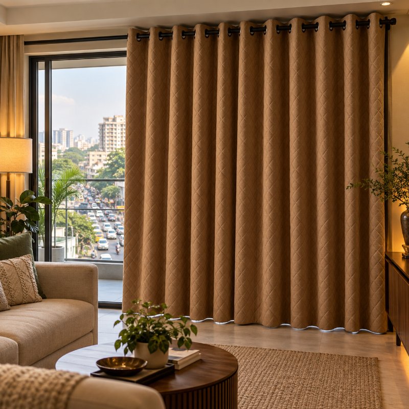 Residential spaces: soundproof curtains in Nepal